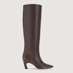 NEW Everlane The Banana Boot Womens 10 Dark Brown Leather Knee High